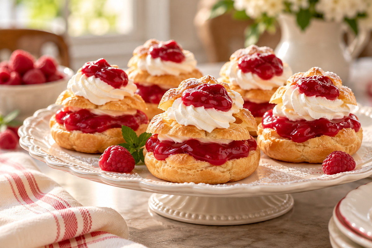 Danish Dessert Puffs