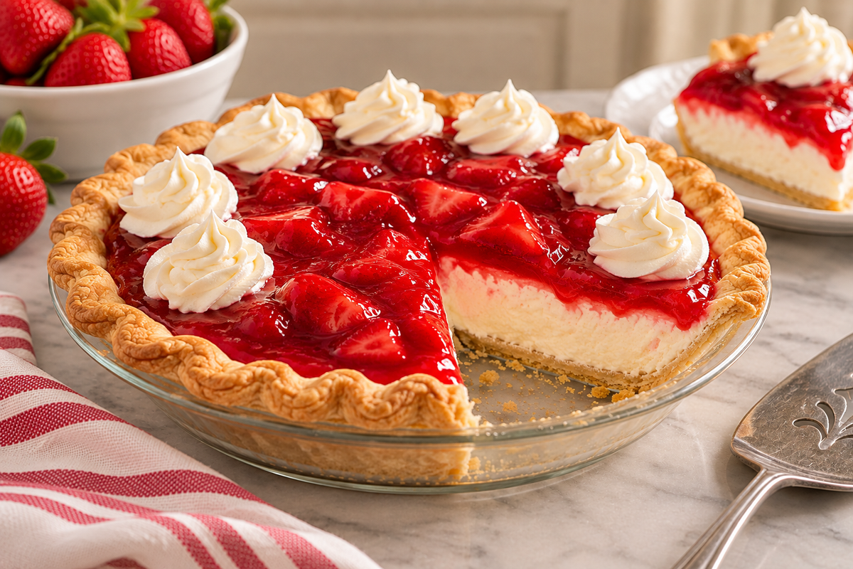 Ruby Whipped Cream Cheese Pie