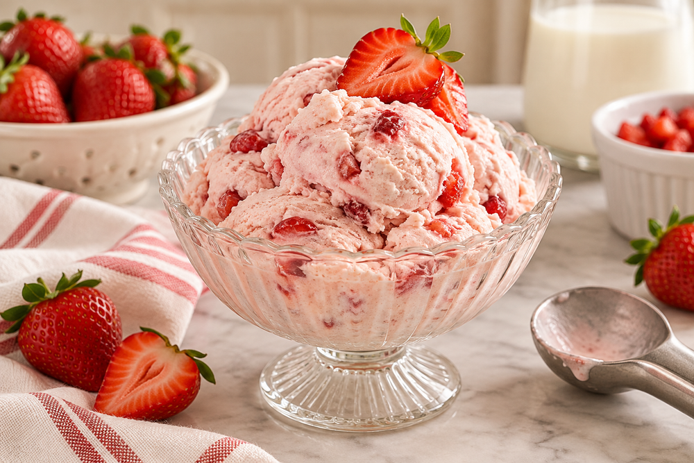 Strawberry Ice Cream
