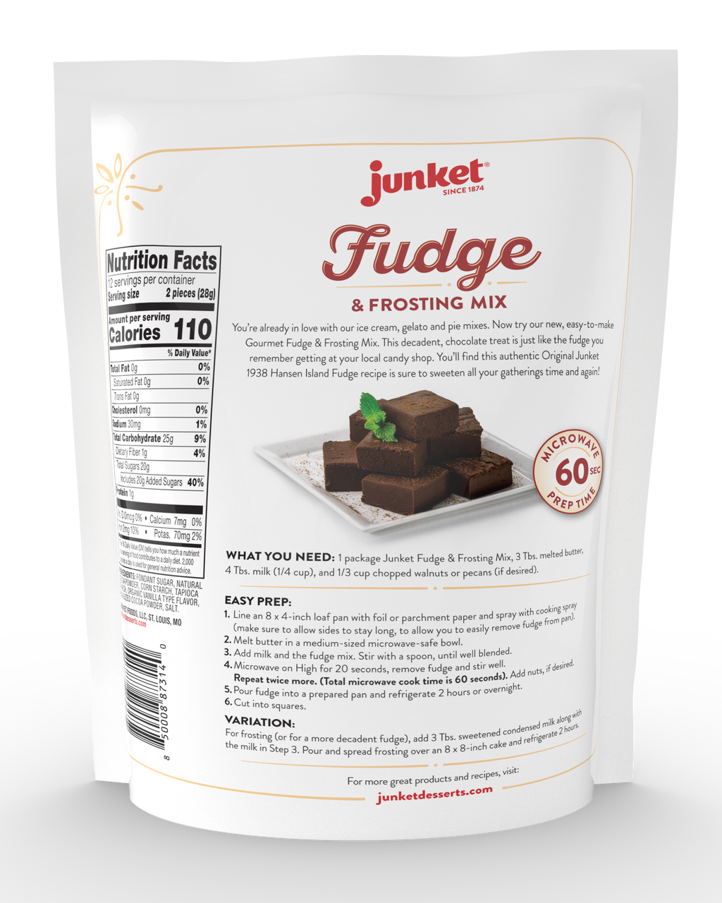 Fudge & Frosting Mix (Case of 6)