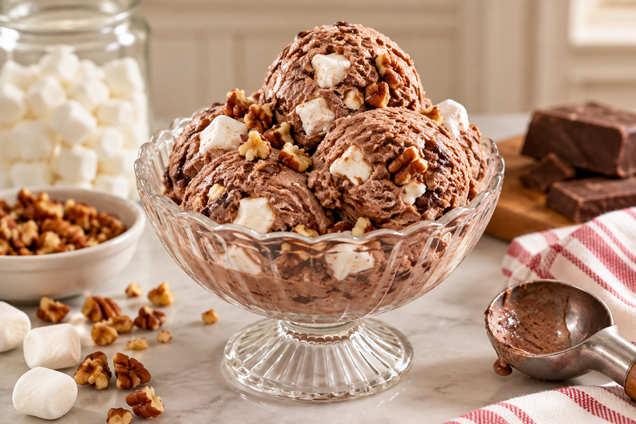 Rocky Road Ice Cream