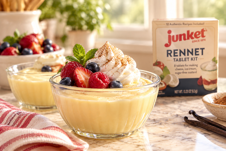 Classic Junket Desserts