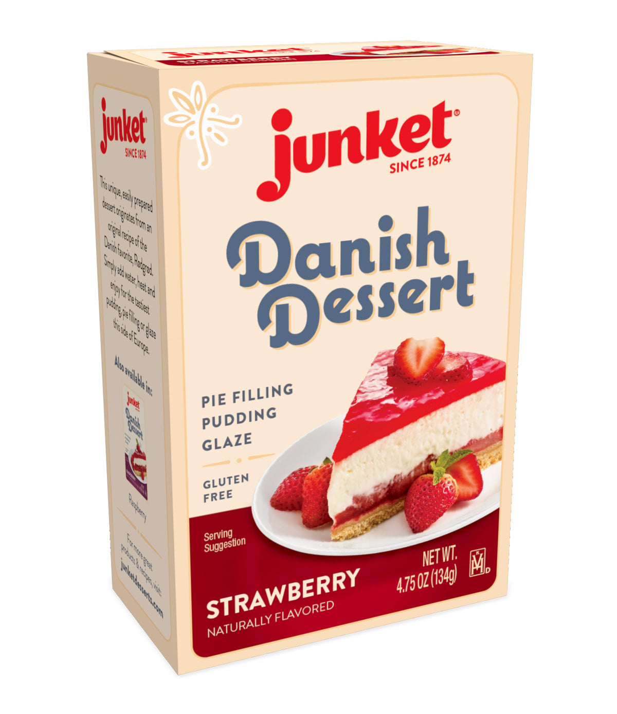 Strawberry Danish Dessert (Case of 12 Boxes) – Junket Brands LLC